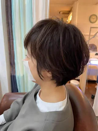 ショート パーマ 🌈elua yukaのヘアスタイル