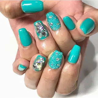 ネイル 渋谷/チップ長さ出し 👑アプレgel-xのネイルデザイン