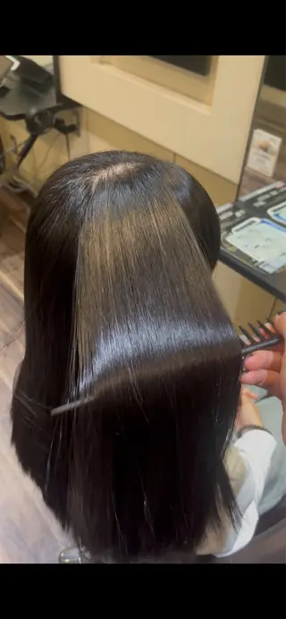 セミロング 狩野 竜生のヘアスタイル