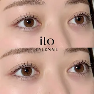 マツエク・マツパ ito eye& nail藤崎店のマツエク・マツパデザイン