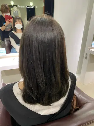 ミディアム 六丁の目/伊藤 /大人可愛いショートのヘアスタイル