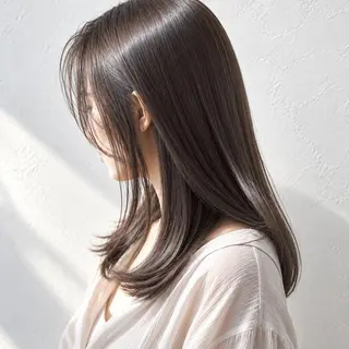 セミロング カラー りんか/高槻/ モデル募集中のヘアスタイル