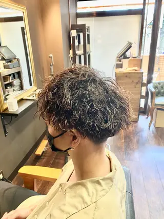 パーマ メンズ メンズサロン AXLのヘアスタイル