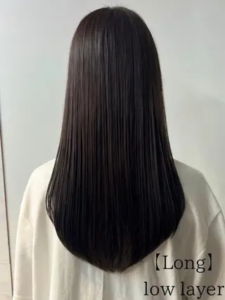 ロング 透明感カラー ʜ ᴀ ʀ ᴜのヘアスタイル