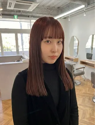 ミディアム カラー 口コミ150件超え 💬☘️笹岡航太のヘアスタイル