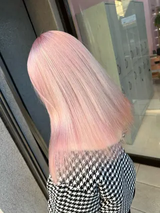 ロング カラー ブリーチ特化🌈 MANATOのヘアスタイル