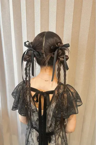 ロング Mila Hazukiのヘアスタイル