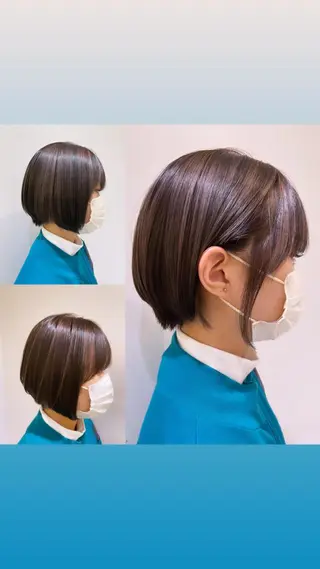ショート ARMONY秋山輝也 コテ巻き風パーマ特化のヘアスタイル