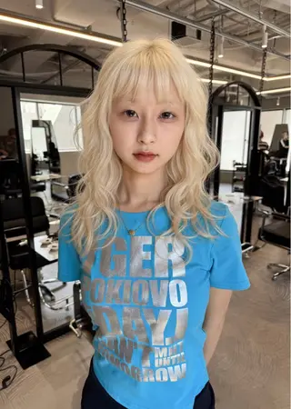 ロング カラー 🧡色落ちまで2度 楽しめる🧡ヨシキのヘアスタイル