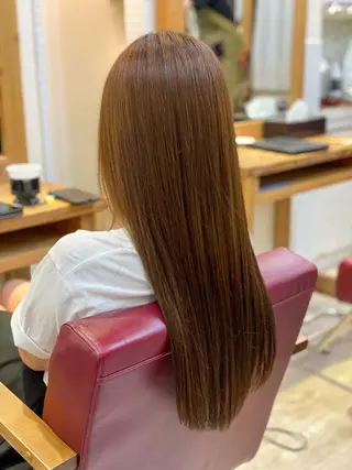ロング カラー 森下 友 Dio...池袋のヘアスタイル