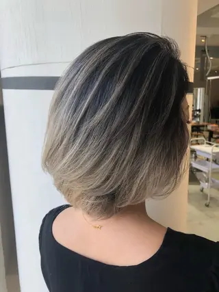 ミディアム カラー welring hair salonのヘアスタイル