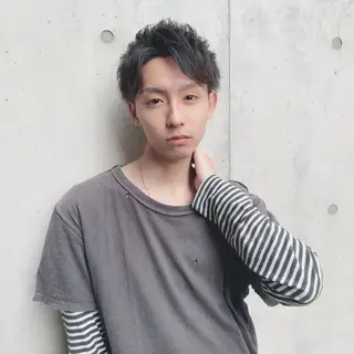 ショート 【メンズ特化】 カット・パーマ野上のヘアスタイル