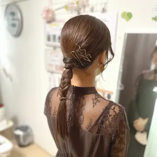 ヘアアレンジ イーチブライト EachBrightのヘアスタイル