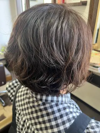 カラー パーマ 吉野 理絵のヘアスタイル