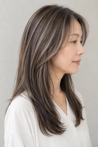 カラー ハイライト/ショート レイヤー✨yaeのヘアスタイル