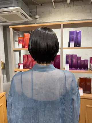 ショート 石川 珠有のヘアスタイル