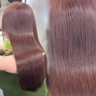 ロング カラー 札幌韓国風艶カラー 🎀𝐒𝐀𝐇𝐎のヘアスタイル