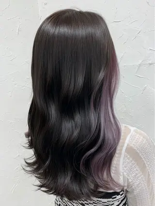 ロング 松本 聖未のヘアスタイル