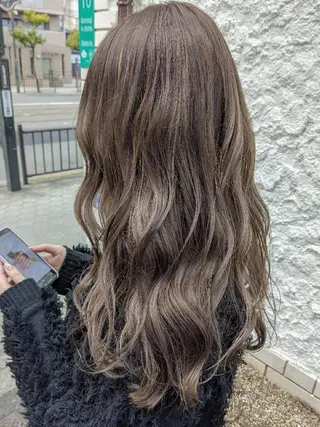 ロング hair salon Zöld.のヘアスタイル