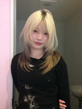 セミロング カラーモデル募集中 Rei🐈⬛/大宮のヘアスタイル