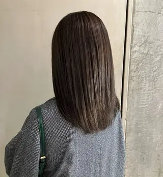 ミディアム カラー 清村 和音のヘアスタイル