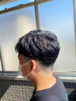 カラー メンズ 森田 滉平のヘアスタイル