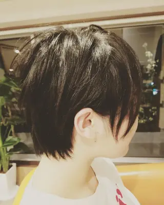 ショート spa hair ark 富井直美のヘアスタイル