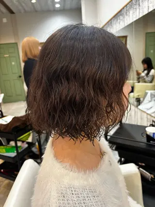 ショート パーマ あすか/ 松本/モデル様募集中のヘアスタイル