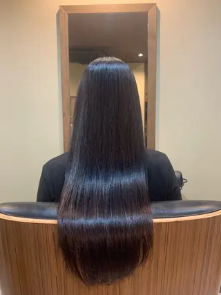 ロング kajiura /THREE藤沢店のヘアスタイル