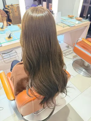 ロング カラー 自由が丘/まい/カラ ーモデル🎀/艶髪✨のヘアスタイル