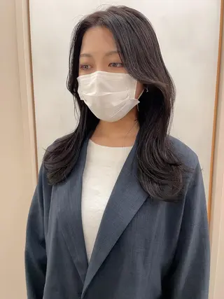 セミロング YUKI / レイヤーカット🤍のヘアスタイル