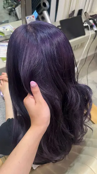 ロング カラー FILMS RIHOのヘアスタイル