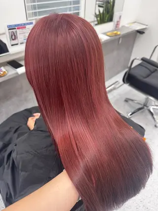 カラー レイヤー透明感カラー ブリーチ🎀オトハのヘアスタイル