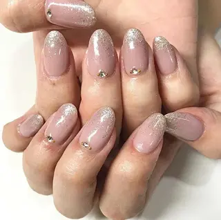 ネイル 渋谷／チップ長さ出し 👑アプレgel-xのネイルデザイン