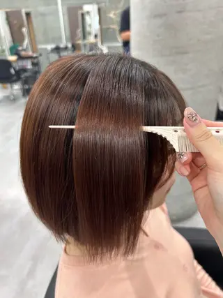 ミディアム Aoba 🫧艶ハイトーン🫧のヘアスタイル