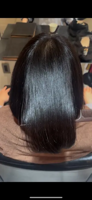 🐏YUNA＊透明感 ハイトーンカラー✨のヘアスタイル