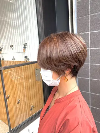 ショート カラー 谷合 貴志のヘアスタイル