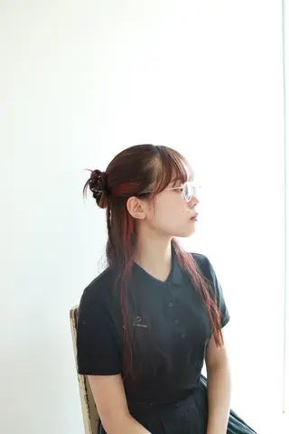 ロング ooitヨシダ ミナミのヘアスタイル