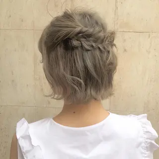 ショート カラー パーマ ヘアアレンジ メンズ キッズ ネイル マツエク・マツパ 天神レイヤーカット No.1💖マユカのヘアスタイル