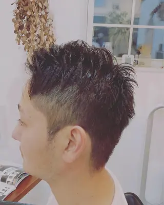 ショート 山口 晃也のヘアスタイル