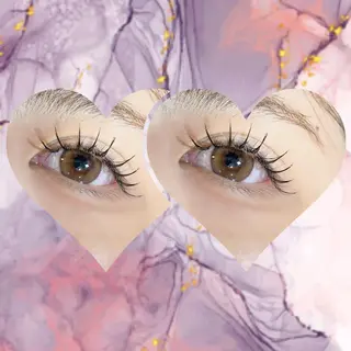 マツエク・マツパ ai__lash__ artistのマツエク・マツパデザイン