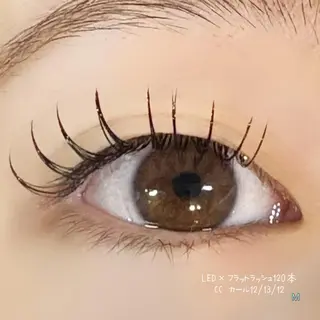 マツエク・マツパ ai__lash__ artistのマツエク・マツパデザイン