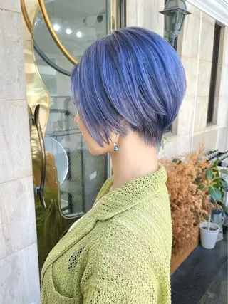 ショート ✨️髪質改善＆艶カラ ー✨️Yudaiのヘアスタイル