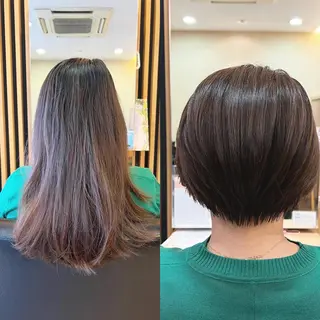ショート カラー 美容室 LA BEAU大塚店のヘアスタイル