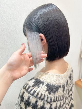 ショート カラー Maya🦋 ハイトーン特化のヘアスタイル