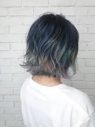 ミディアム カラー welring hair salonのヘアスタイル