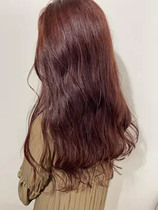 ロング カラー 夜23時まで予約🉑 reverieあきらのヘアスタイル
