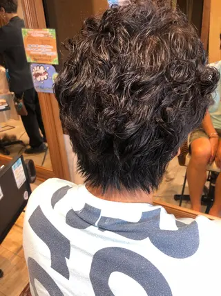 ショート 縮毛矯正/髪質改善 主税巧一のヘアスタイル