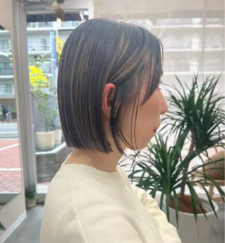ショート カラー Hareru 豊田 修廣のヘアスタイル