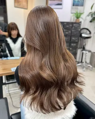 ロング カラー ヘアアレンジ ゆめか🦋 /似合わせカラー💖のヘアスタイル